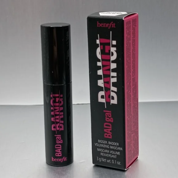 5 For $25 Item🌸 Benefit BADgal BANG Mascara shade INTENSE PITCH BLACK - Picture 1 of 3